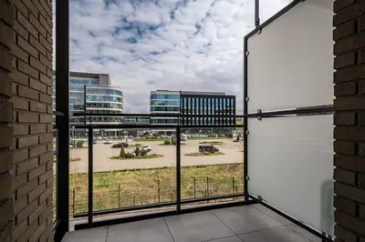Budynek, w którym mieści się apartament