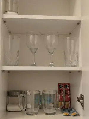 Kuchnia lub aneks kuchenny w obiekcie Apartamenty Comfort na Alejach Jerozolimskich