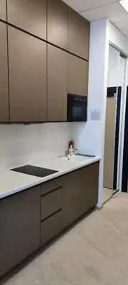 Kuchnia lub aneks kuchenny w obiekcie Apartamenty Comfort na Alejach Jerozolimskich