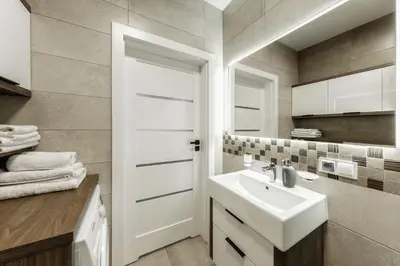 Kuchnia lub aneks kuchenny w obiekcie Apartament na Woli, nowe osiedle Jana Kazimierza 32, szybkie WI-FI, Parking