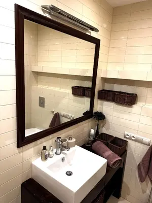 Łazienka w obiekcie Gocław 2 rooms Parking Free