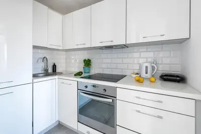Kuchnia lub aneks kuchenny w obiekcie Anielewicza 36 - Good Apartments - dwupokojowy apartament, blisko Centrum