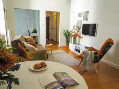 Telewizja i/lub zestaw kina domowego w obiekcie Enjoy Warsaw