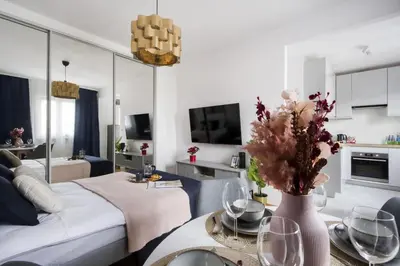 Kuchnia lub aneks kuchenny w obiekcie Apartment Old Town by Arrenda