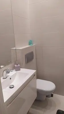 Łazienka w obiekcie Apartament Szczęśliwicka