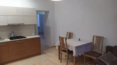 Kuchnia lub aneks kuchenny w obiekcie Apartament Szczęśliwicka