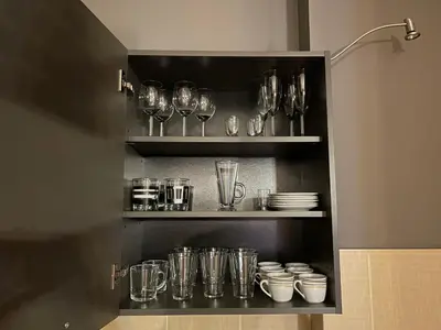 Kuchnia lub aneks kuchenny w obiekcie TRITON PARK Apartaments