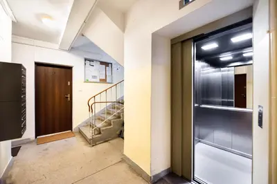 Plan piętra w obiekcie Żoliborz Elite Apartment by BookingHost