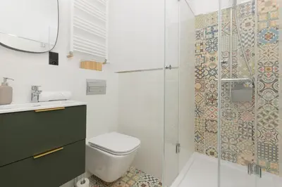 Łazienka w obiekcie Praga Duplex Apartment Premium Warsaw by Renters Prestige