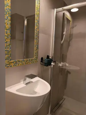 Łazienka w obiekcie Apartamenty Wiktoryn 6A