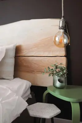 Łóżko lub łóżka w pokoju w obiekcie Art & Pleasure WAW z bezpłatnym parkingiem