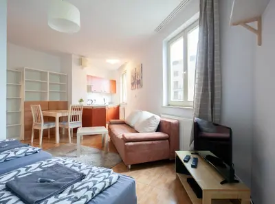 Część wypoczynkowa w obiekcie Warsaw-Aparts Bukowińska 8