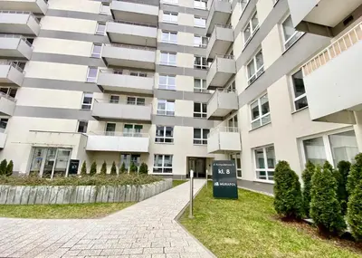 Budynek, w którym mieści się apartament
