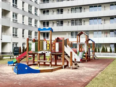 Plac zabaw dla dzieci w obiekcie K22 Komputerowa Warsaw Apartments