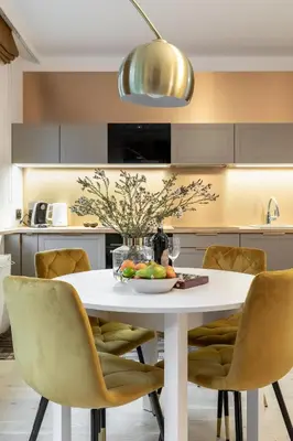 Kuchnia lub aneks kuchenny w obiekcie P&O Apartments Okrzei - Stara Praga