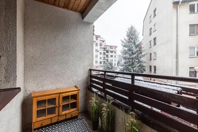 Balkon lub taras w obiekcie ROOM Bohaterów Września - Blisko Blue City