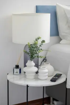 Łóżko lub łóżka w pokoju w obiekcie J&W Apartments Studio Solidarności