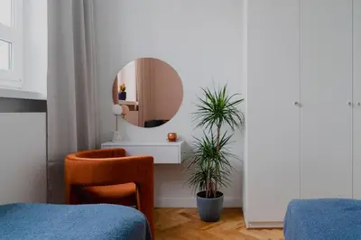 Część wypoczynkowa w obiekcie Warsaw Concierge Praga Centrum