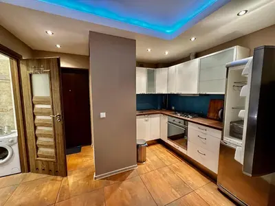 Kuchnia lub aneks kuchenny w obiekcie DECOR 3 metro fast WiFi 1Gbs 80'TV HBO Disney AppleTV