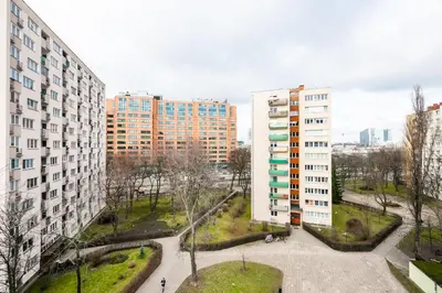 Budynek, w którym mieści się apartament