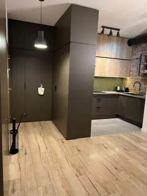 Kuchnia lub aneks kuchenny w obiekcie Apartament WARSZAWA Rondo Daszyńskiego Kolejowa EXPO