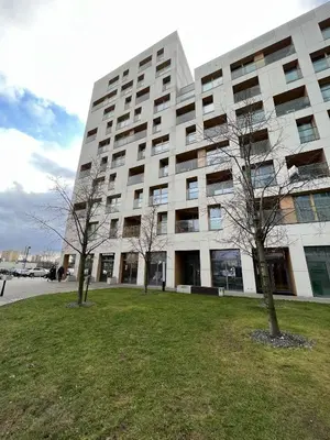 Budynek, w którym mieści się apartament
