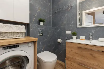 Łazienka w obiekcie Bemowo Górczewska Apartment by Noclegi Renters