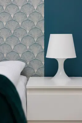 Łóżko lub łóżka w pokoju w obiekcie Sokołowska Apartment Warsaw Wola by Noclegi Renters