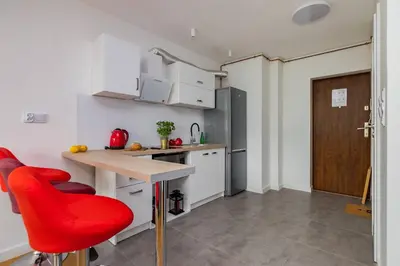 Kuchnia lub aneks kuchenny w obiekcie ShortStayPoland Śliska (B111)