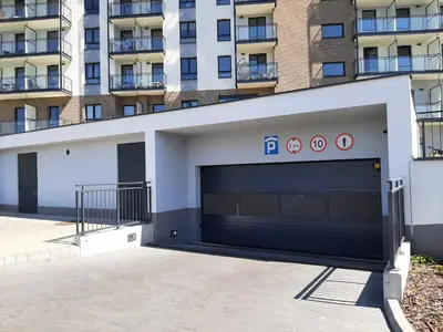 Budynek, w którym mieści się apartament