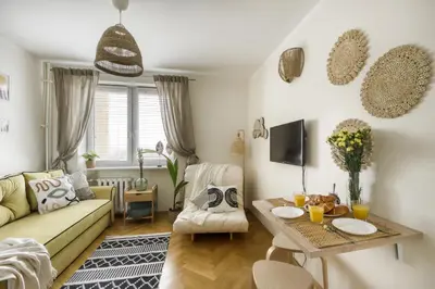 Część wypoczynkowa w obiekcie Boho Dream Studio