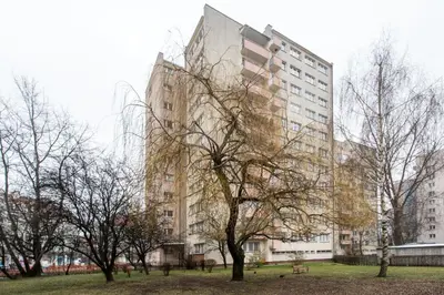 Budynek, w którym mieści się apartament
