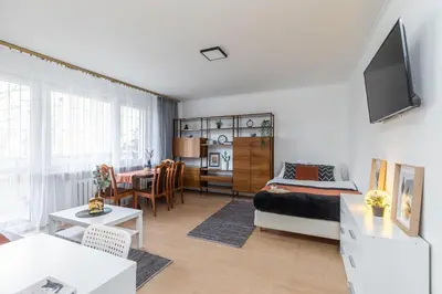 Kuchnia lub aneks kuchenny w obiekcie ROOM, Pirenejska 20 Cozy Rooms