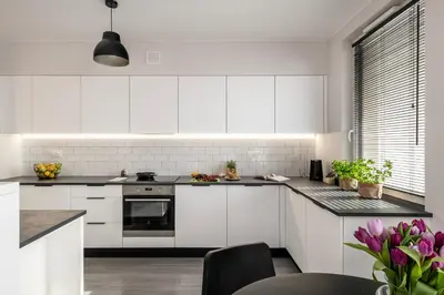 Kuchnia lub aneks kuchenny w obiekcie ShortStayPoland Pohulanka (B86)