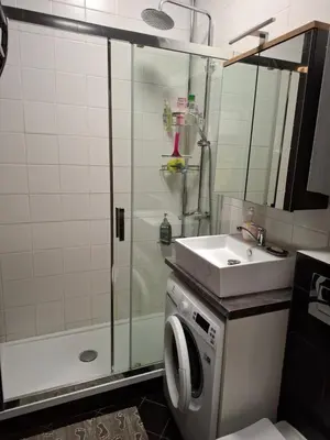 Łazienka w obiekcie Zeromskiego Apartment - Warsaw