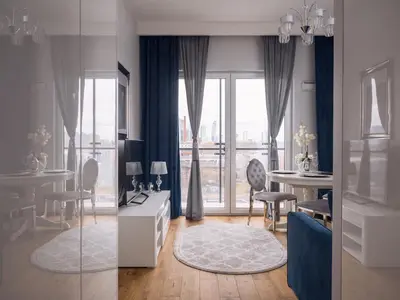 Część wypoczynkowa w obiekcie Prymasa Tysiąclecia 83A Oddzielna Sypialnia z Garażem By Perfect Apart 530
