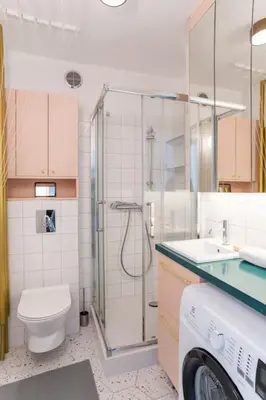 Łazienka w obiekcie Warsaw Concierge Miodowa