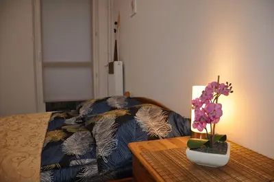 Łóżko lub łóżka w pokoju w obiekcie Fala