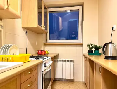 Kuchnia lub aneks kuchenny w obiekcie K22 Apartments Pole Mokotowskie