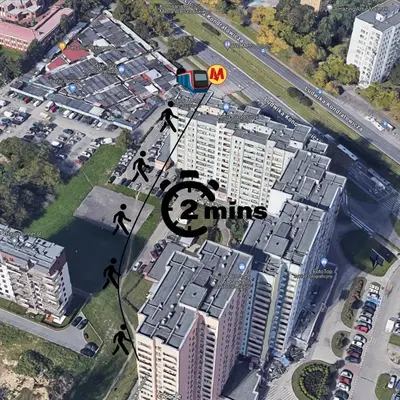 Okolica w pobliżu tego apartamentu