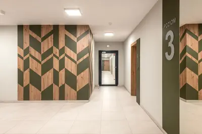 Plan piętra w obiekcie ShortStayPoland Płużnicka (B115)