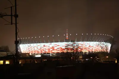 Plan piętra w obiekcie Warsaw Premium Apartment National Stadium