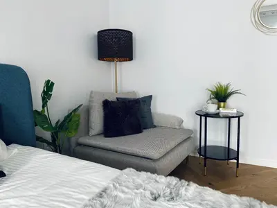 Część wypoczynkowa w obiekcie Wileńska home apartment 2