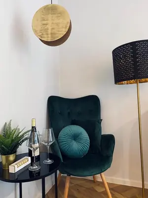 Część wypoczynkowa w obiekcie Wileńska home apartment 3