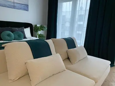 Część wypoczynkowa w obiekcie Wileńska home apartment 3