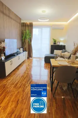 Telewizja i/lub zestaw kina domowego w obiekcie Praga Premium Comfort na wyłączność