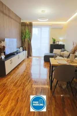 Telewizja i/lub zestaw kina domowego w obiekcie Praga Premium Comfort na wyłączność