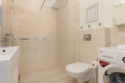 Łazienka w obiekcie Niemcewicza Pet-Friendly Apartment by Noclegi Renters