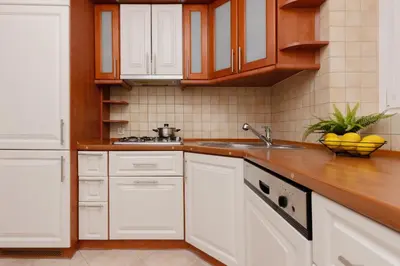 Kuchnia lub aneks kuchenny w obiekcie Family Apartment Bogatyńska Bemowo by Noclegi Renters
