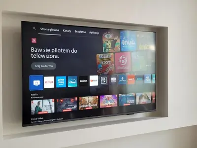 Telewizja i/lub zestaw kina domowego w obiekcie Chopin Apartments Expo